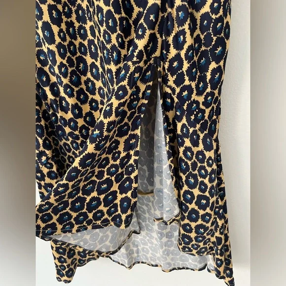 Maeve by Anthropologie Leopard Midi Slip Skirt - Picture 6 of 10
